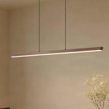 Lucande Solvar LED lógó lámpa, 117 cm, barna, CCT, dimmelhető kép