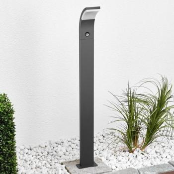 Lucande Timm LED ösvény lámpa, érzékelő, 100cm, antracit, IP54 kép