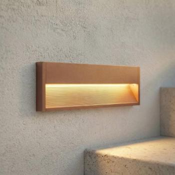 Lucande Trevin LED kültéri fali világítás, 40 cm, IP65, alumínium kép