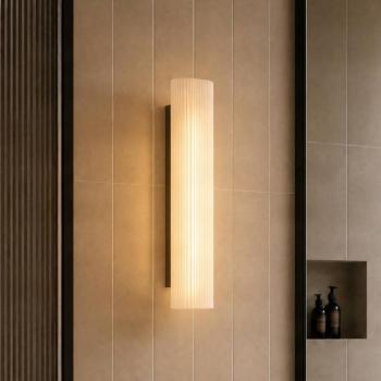 Lucande Victoire LED fürdőszoba fali lámpa, 50 cm, fehér/króm, CCT kép