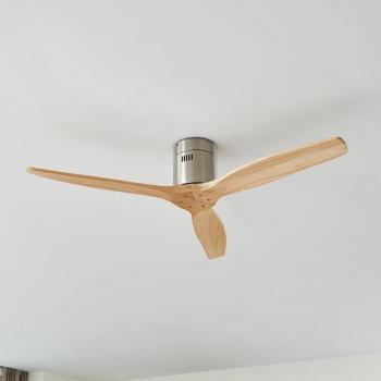 Lucande Vindur mennyezeti ventilátor, nikkel, DC, csendes kép