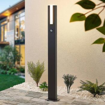 Lucande Virgalia LED kivetítő, mozgásérzékelő, 100cm, IP54 kép
