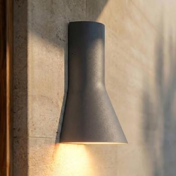 Lucande Zephy Up/Down LED kültéri falilámpa, fekete, IP54, CCT kép