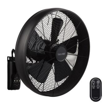 Lucci air 213124 - Fali látor BREEZE 55W/230V fekete + távirányító 213124EU kép