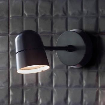 Luceplan Counterbalance LED fali spotlámpa, fekete