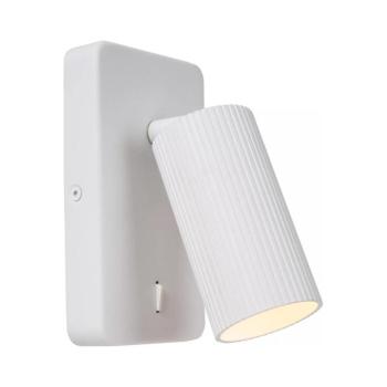 Lucide 09239/11/31 - Fali irányítható spotlámpa CLUBS 1xGU10/40W/230V fehér 09239/11/31 kép