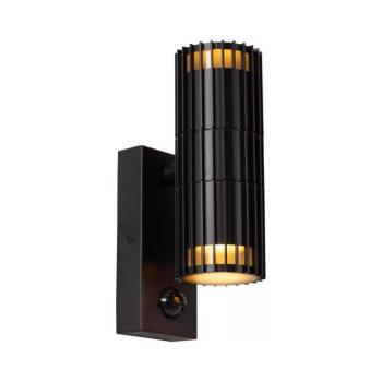 Lucide 11839/02/30 - TIMBALA kültéri fali lámpa érzékelővel 2xGU10/7W/230V IP44 11839/02/30 kép