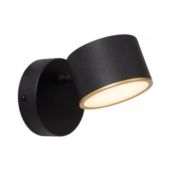 Lucide 44217/08/30 - LED fali spotlámpa GIAN LED/9W/230V fekete 44217/08/30