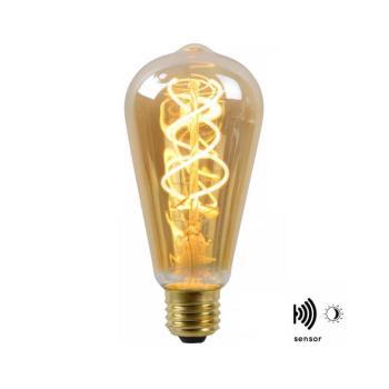LED Izzó szürkületérzékelővel FILAMENT E27/4W/230V 2200K - Lucide 49034/04/62 49034/04/62 kép