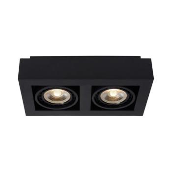 Lucide 09120/24/30 – LED Dimmelhető Spotlámpa ZEFIX 2×GU10/12W/230V Fekete 09120/24/30 kép