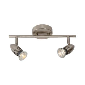 Lucide 13955/10/12 - LED Spotlámpa CARO-LED 2xGU10/5W/230V króm 13955/10/12 kép