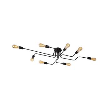 Lucide 21112/08/30 - Csillár LESTER 8xE27/40W/230V 21112/08/30 kép