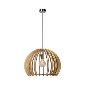 Lucide 34424/50/76 - Függeszték BOUNDE 1xE27/60W/230V bézs 50 cm 34424/50/76 kép