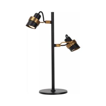 Lucide 34544/02/30 - Asztali lámpa TUNDRAN 2xGU10/5W/230V fekete 34544/02/30 kép
