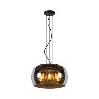 Lucide 45401/40/65 - Csillár zsinóron OLIVIA 3xE27/40W/230V átm. 40 cm fekete 45401/40/65 kép