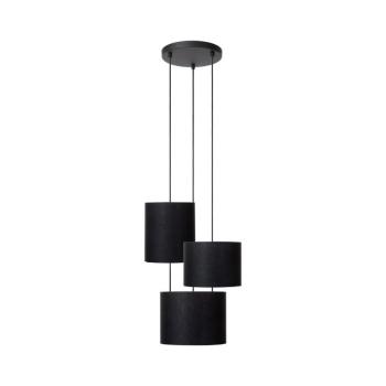 Lucide 45409/13/30 - Csillár zsinóron MAYA 3xE27/40W/230V fekete 45409/13/30 kép