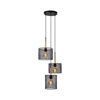 Lucide 45459/03/30 - Csillár zsinóron BASKETT 3xE27/40W/230V 45459/03/30 kép