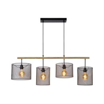 Lucide 45459/04/30 - Csillár zsinóron BASKETT 4xE27/60W/230V 45459/04/30 kép