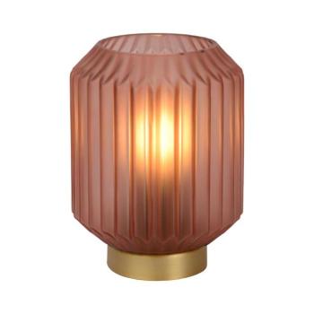 Lucide 45595/01/66 - Asztali lámpa SUENO 1xE14/40W/230V rózsaszín 45595/01/66 kép