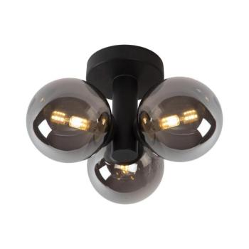 Lucide 74116/03/30 - Fürdőszobai mennyezeti lámpa TRUDY 3xG9/40W/230V IP44 fekete 74116/03/30 kép