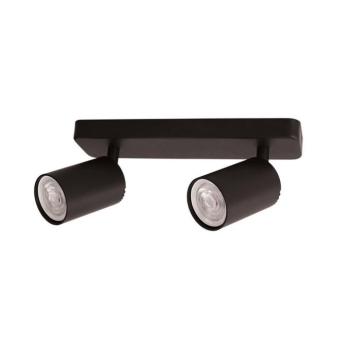 LUGO-2 GU10 fekete 250x125mm spot lámpatest 2102330 VITO kép