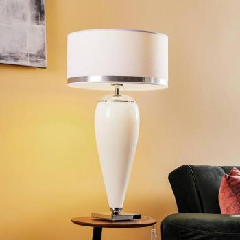 Lund asztali világítás, fehér/opál, magasság 70 cm kép