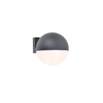 LUTEC LOOMA fali lámpa , sötétszürke , 25W , E27 foglalattal , IP54 kép
