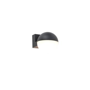 LUTEC LOOMA LED fali lámpa , sötétszürke , 7.8W , 800lm , meleg fehér , IP54 kép
