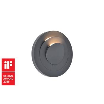 LUTEC MOOV LED falilámpa , két külön állítható fénycsóvával , 7.8W, sötétszürke , IP54 kép