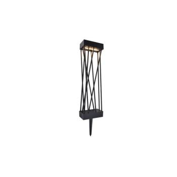LUTEC SPIDO LED álló szolárlámpa (leszúrótüskével) , 10.5W, matt fekete, IP54 kép
