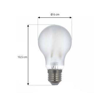 LUUMR intelligens LED izzó, matt, E27, A60, 7 W, Tuya, Wi-Fi, CCT kép
