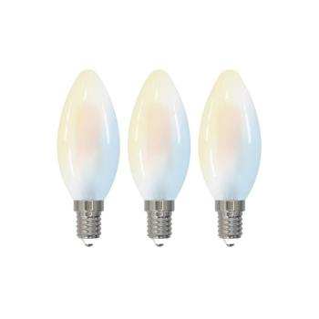 LUUMR Smart LED cseppes lámpa 3 db E14 4.2W CCT világos Tuya kép