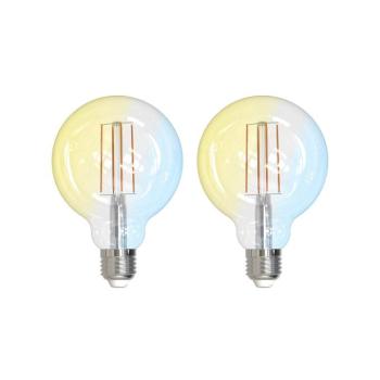 LUUMR Smart LED E27 G95 7W ZigBee Tuya Philips Hue 2 darabos készlet kép