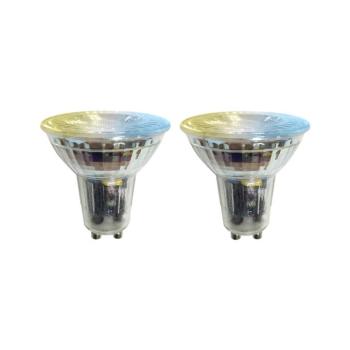 LUUMR Smart LED izzó 2db GU10 üveg 4,7W átlátszó Tuya kép