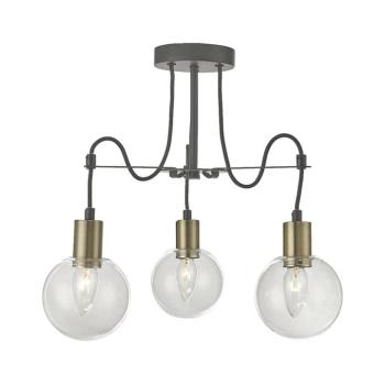 LUXERA - Csillár zsinóron ABRAZO 3xE14/40W/230V kép
