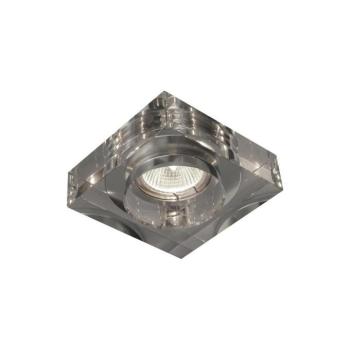 Luxera Emithor - Beépíthető lámpa 1xGU10/50W átlátszó üveg
