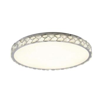 LUXERA - LARUNA LED mennyezeti lámpa LED/85W/230V, átm. 80 cm, matt króm kép