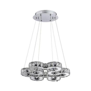LUXERA - LED Kristály csillár zsinóron STRADA LED/30W/230V kép