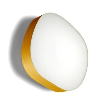 LZF Guijarro Large LED fali lámpa, sárga kép