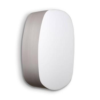 LZF Guijarro Medium LED fali lámpa, szürke kép