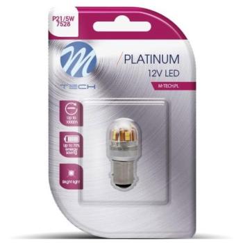 M-Tech BAY15d P21/5W 15LED fehér, 1 db kép