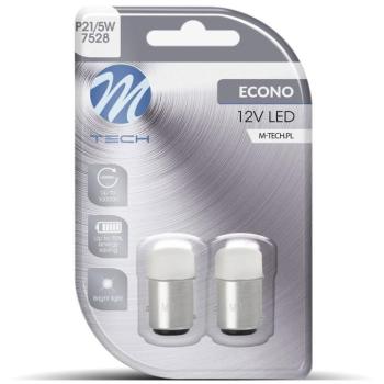 M-Tech BAY15d P21/5W 24LED 5mm, fehér, 2db, LB038W kép