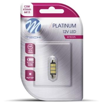 M-Tech C5W 41mm 9LED, fehér, 1 db kép