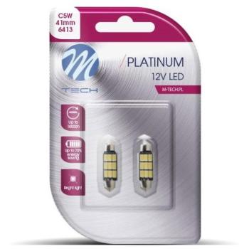 M-Tech C5W 41mm 9LED, fehér, 2 db kép
