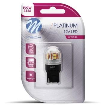 M-Tech P27/7W W2.5x16d 15LED, fehér, 1 db kép