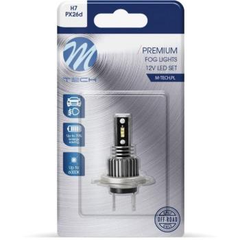 M-Tech PREMIUM H7 6LED 3W, fehér, 1 db kép