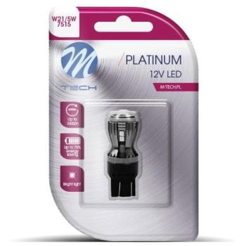 M-Tech W21/5W W3x16q 14LED, piros, 1 db kép