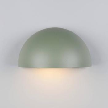 MAAS kültéri fali lámpa, zöld, szélesség 27 cm, fém, IP44 kép