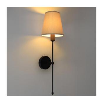MADELA fali lámpa 1xE14/40W/230V bézs/fekete 0198 kép