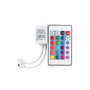 MAESTRO-3 RF vezérlő RGB LED szalaghoz 20 gombos távirányítóval 12-24V DC max. 144W 6210120 VITO kép